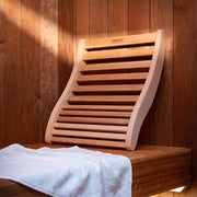 Finnmark Curve S-Shaped Cedar Sauna Backrest — product view 2