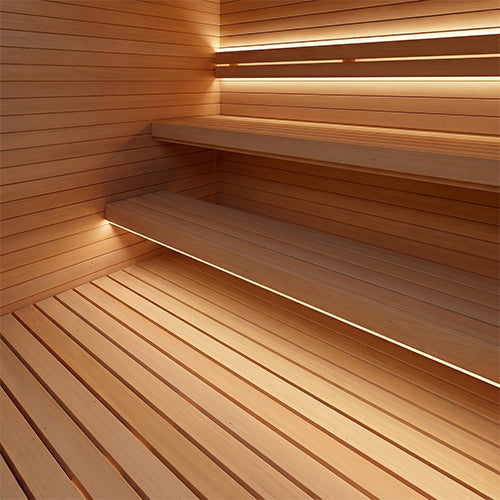 ProSaunas 2-Zone Dimmable White LED Light Strip Kit