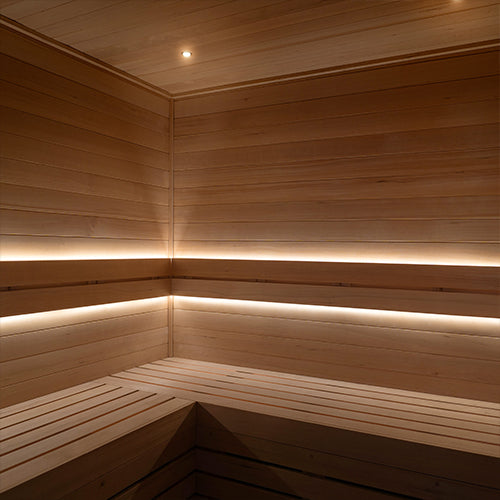 ProSaunas 2-Zone Dimmable White LED Light Strip Kit