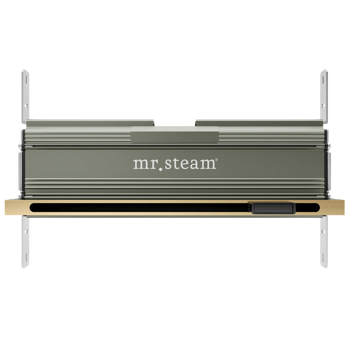 Mr.Steam 16" Linear SteamHead with Designer Faceplate and AromaTray