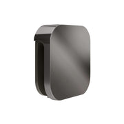 Aroma 3 in. Steamhead with AromaTherapy Reservoir in Brilliant Black — Brilliant Black