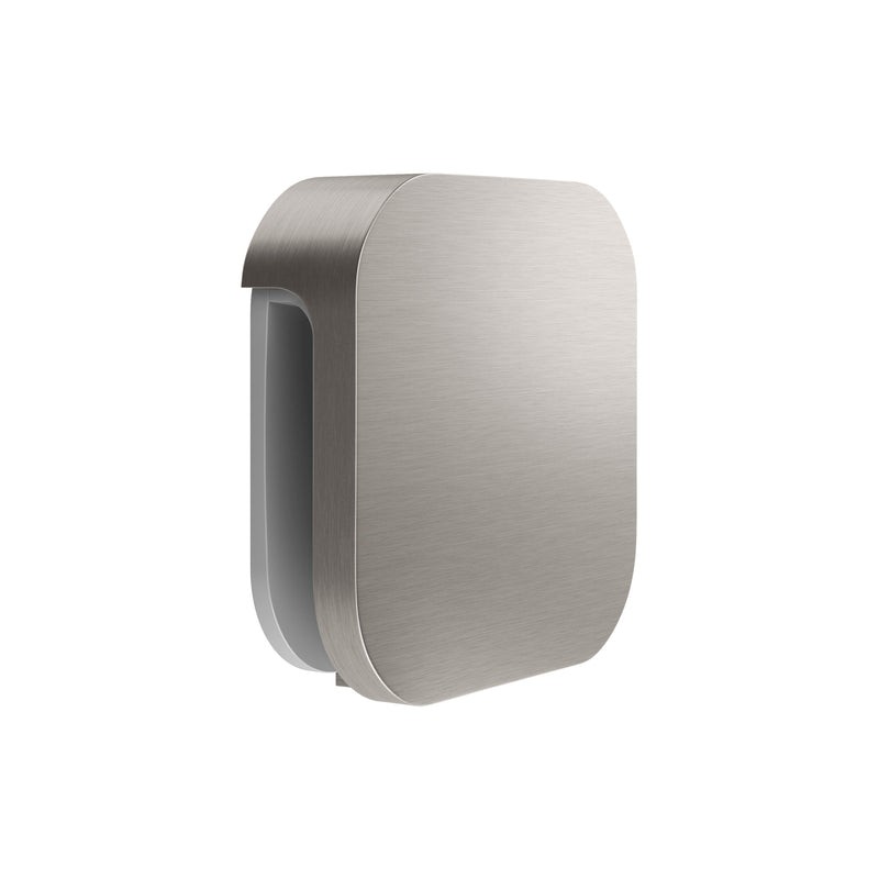 Aroma 3 in. Steamhead with AromaTherapy Reservoir in Brushed Nickel — Brushed Nickel