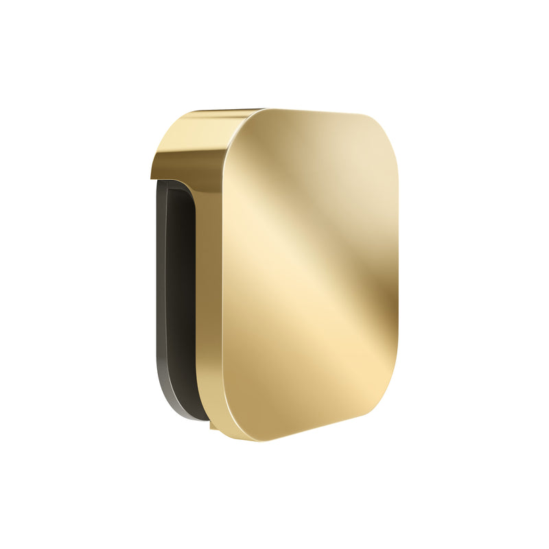Aroma 3 in. Steamhead with AromaTherapy Reservoir in Polished Brass — Polished Brass