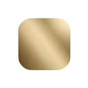 Aroma 3 in. Steamhead with AromaTherapy Reservoir in Polished Brass — Polished Brass