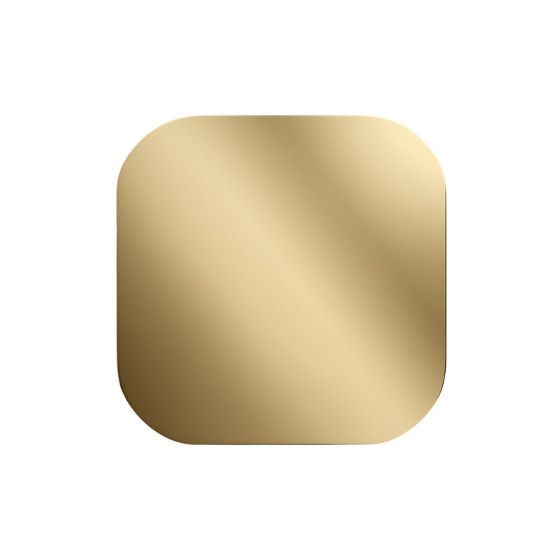 Aroma 3 in. Steamhead with AromaTherapy Reservoir in Polished Brass — Polished Brass