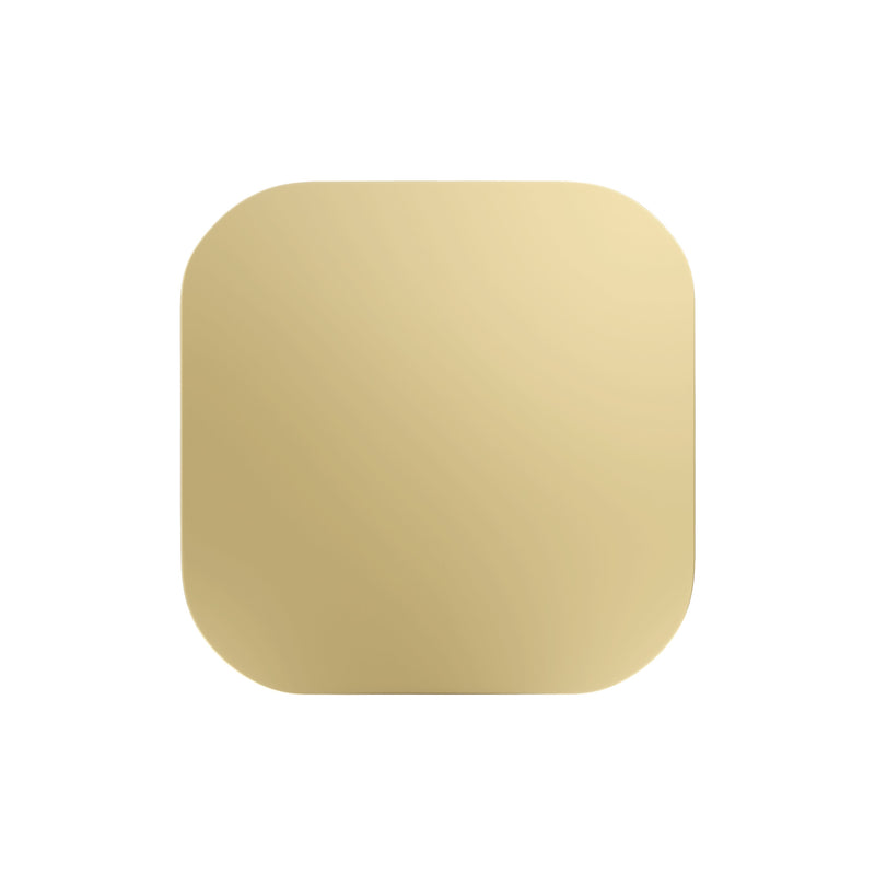 Aroma 3 in. Steamhead with AromaTherapy Reservoir in Satin Brass — Satin Brass