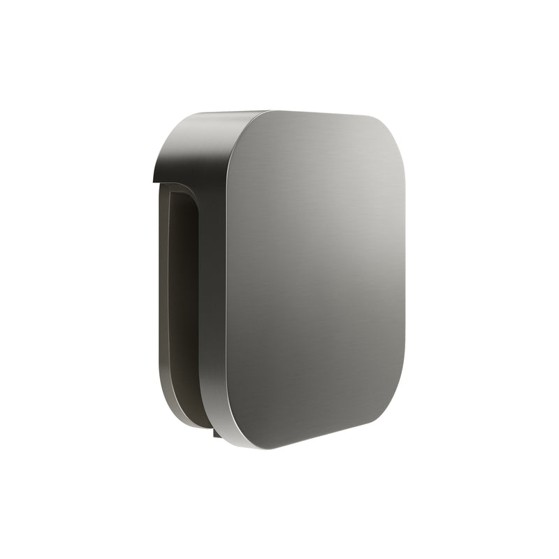 Aroma 3 in. Steamhead with AromaTherapy Reservoir in Satin Steel — Satin Steel