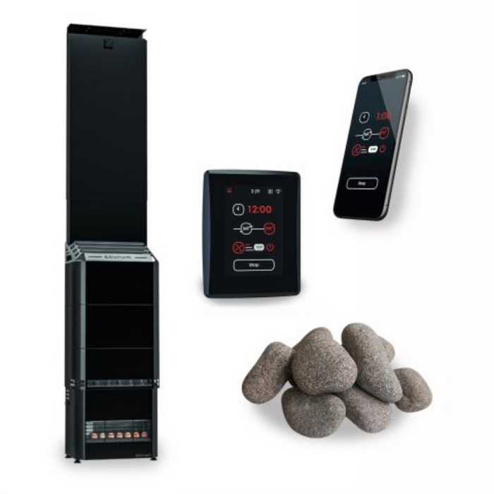 Saunum AIR 7 WiFi Sauna Heater Package - 6.4kW Air Series