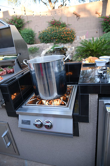 Professional Built-in Power Burner with Led Lights and Removable Grate for Wok