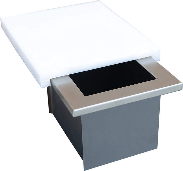 Trash Chute and Cutting Board