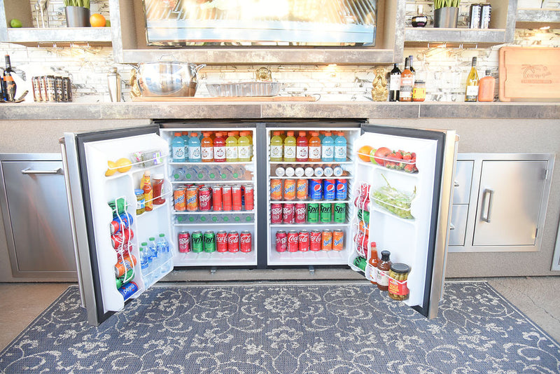 Double Door Outdoor Refrigerator