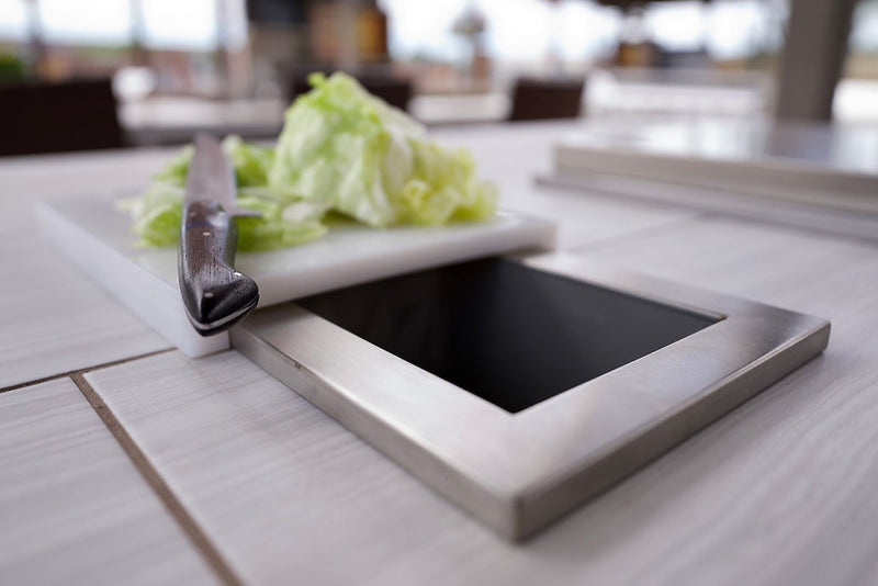 Trash Chute and Cutting Board