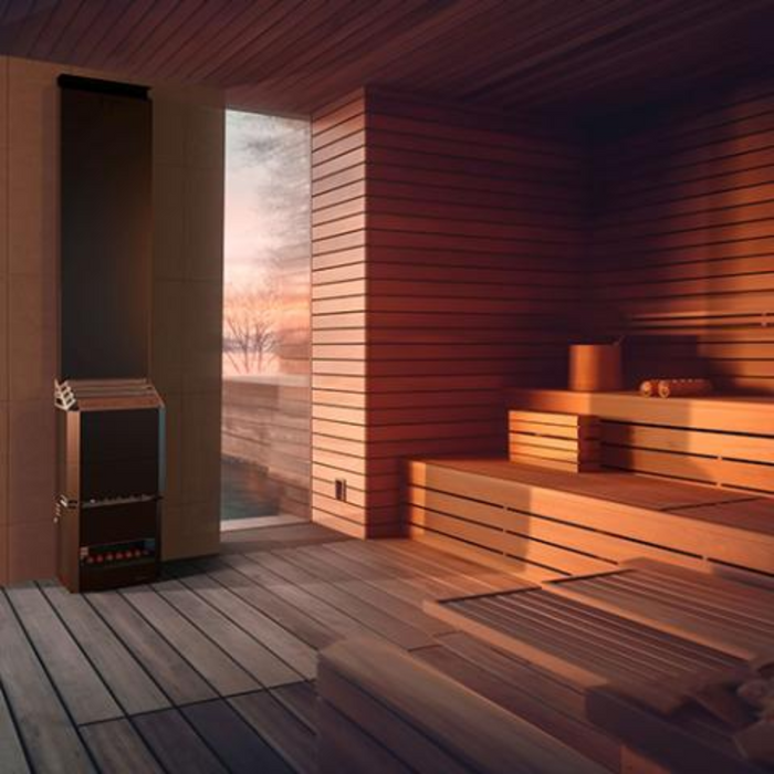 Saunum AIR 10 WiFi Sauna Heater Package Air Series WiFi, 9.6kW Sauna Heater Package