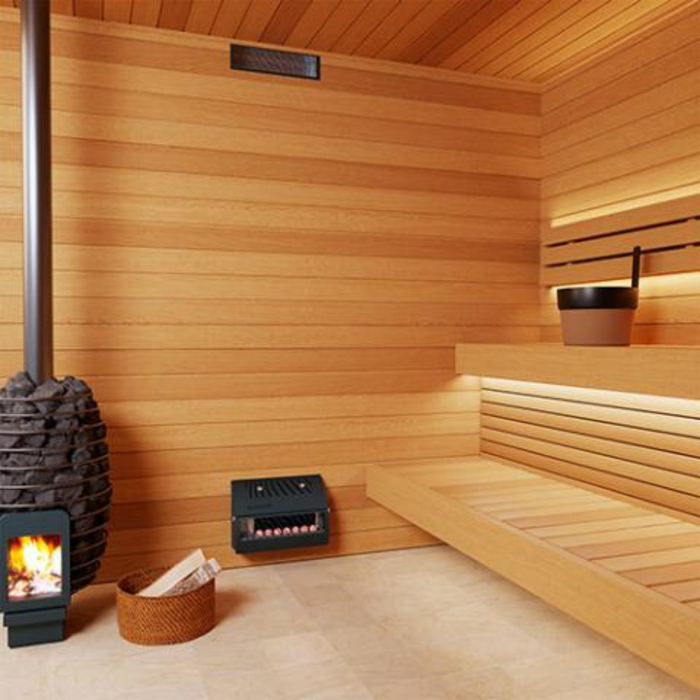 Saunum AirSolo Wall - In-Wall Sauna Temp & Steam Equalizer, Adjustable Height