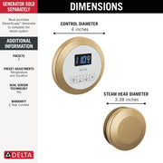 Delta 5CH-250R-CZ-PR — Lumicoat Champagne Bronze