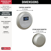 Delta 5CH-250R-SS-PR — Lumicoat Stainless