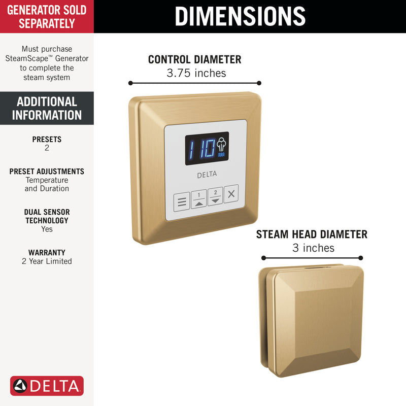 Delta 5CH-250T-CZ-PR — Lumicoat Champagne Bronze