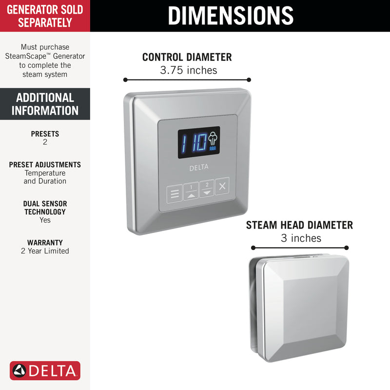 Delta 5CH-250T-PR — Lumicoat Chrome