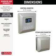 Delta 5CH-250T-SS-PR — Lumicoat Stainless