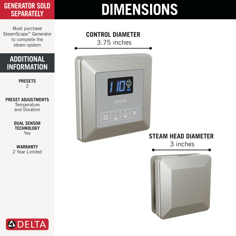 Delta 5CH-250T-SS-PR — Lumicoat Stainless
