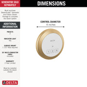Delta 5CN-220R-CZ-PR — Lumicoat Champagne Bronze