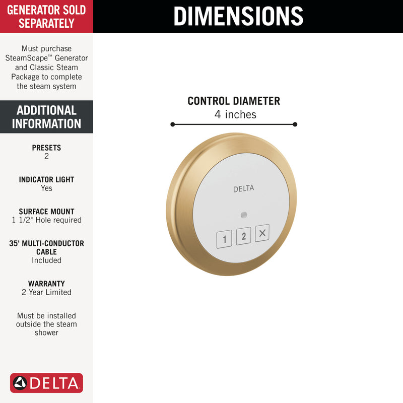 Delta 5CN-220R-CZ-PR — Lumicoat Champagne Bronze