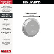 Delta 5CN-220R-PR — Lumicoat Chrome