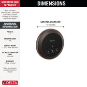 Delta 5CN-220R-RB — Venetian Bronze