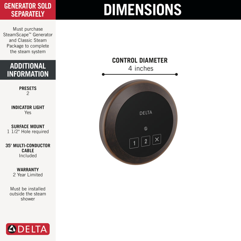 Delta 5CN-220R-RB — Venetian Bronze