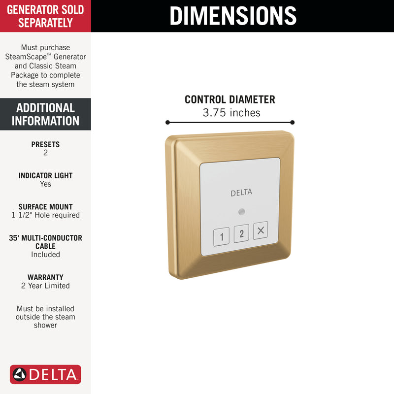 Delta 5CN-220T-CZ-PR — Lumicoat Champagne Bronze
