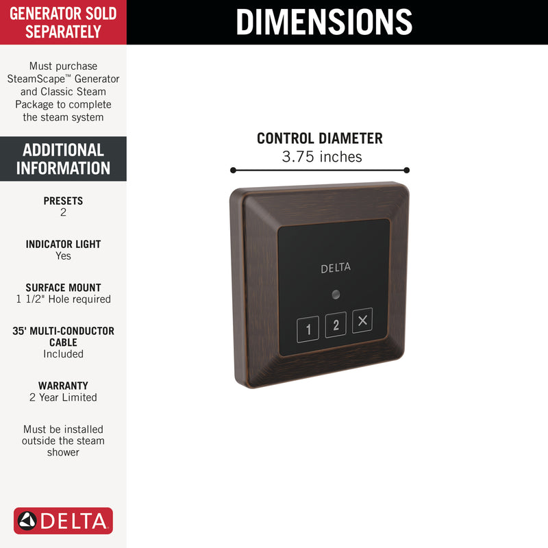 Delta 5CN-220T-RB — Venetian Bronze