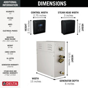 Delta 5P-EST10-BL — Matte Black