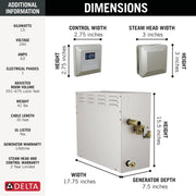 Delta 5P-EST15-SS-PR — Lumicoat Stainless