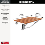 Delta 5SE-ADA-6 — Chrome