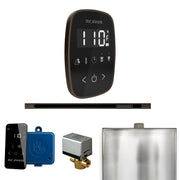 ButlerFlex Steam Shower Control Package with TempoFlex Control and Linear Steamhead in Black Oil-Rubbed Bronze — Black - Oil-Rubbed Bronze