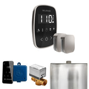 ButlerFlex Max Steam Shower Control Package with TempoFlex Control and Steamhead in Black Brushed Nickel — Black - Brushed Nickel