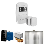 ButlerFlex Max Steam Shower Control Package with TempoFlex Control and Steamhead in White — White - White