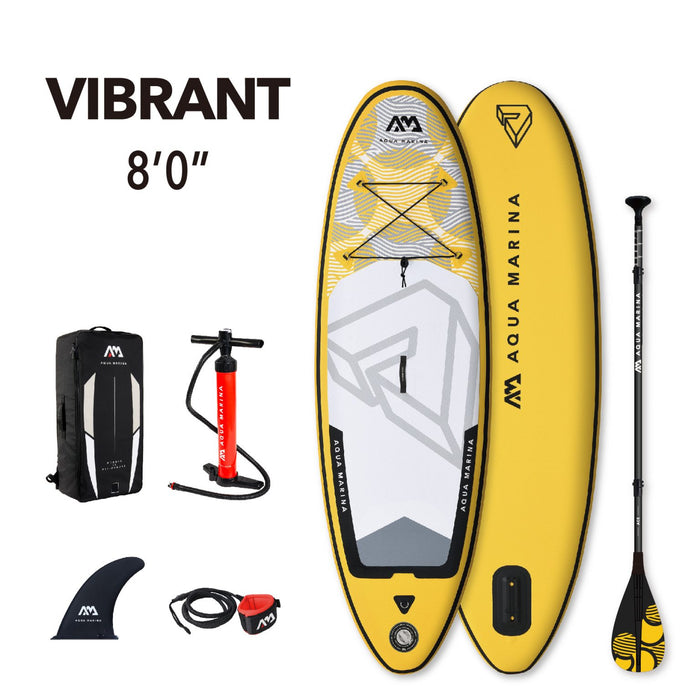 Vibrant Youth BT-19VIP iSUP Package - Fun and Lightweight for Young Paddlers