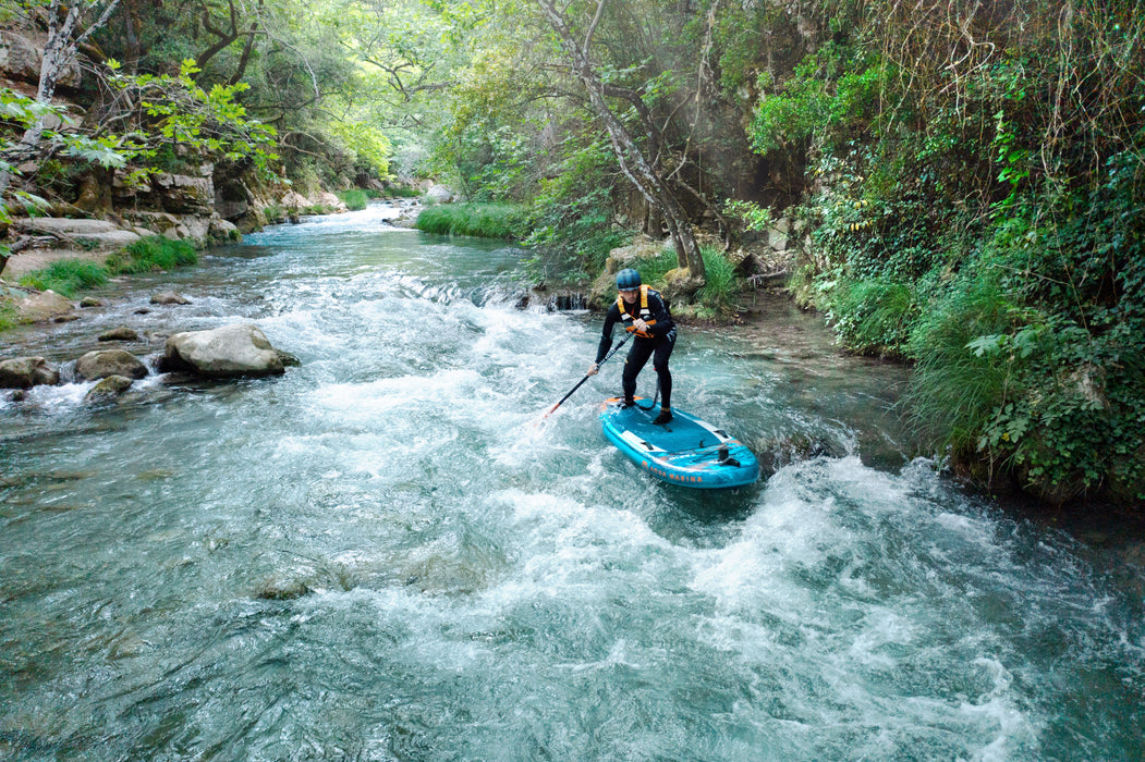 Aqua Marina RAPID Inflatable Whitewater Stand-Up Paddleboard (iSUP) - Versatile Rapids Adventure