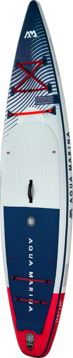 Touring Inflatable Stand-Up Paddleboard (iSUP) with Coil Leash