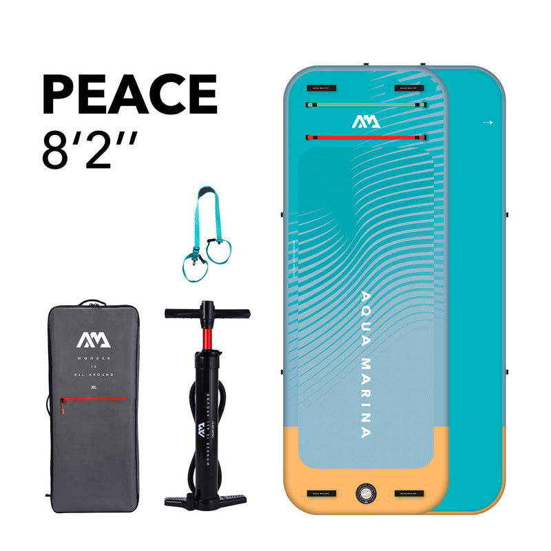 PEACE (Summer Vacation) Inflatable Fitness Mat