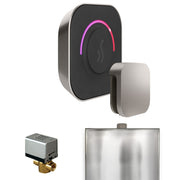 ButlerTouch Steam Shower Control Package with TempoTouch Control and Steamhead in Brushed Nickel — Brushed Nickel