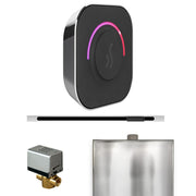 ButlerTouch Steam Shower Control Package with TempoTouch Control and Linear Steamhead in Polished Chrome — Polished Chrome