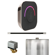 ButlerTouch Steam Shower Control Package with TempoTouch Control and Linear Steamhead in Polished Nickel — Polished Nickel