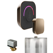 ButlerTouch Steam Shower Control Package with TempoTouch Control and Steamhead in Nouveau Bronze — Nouveau Bronze