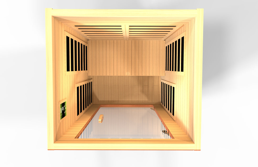 Golden Designs "1-2 Person Low EMF Infrared Sauna Dynamic Avila "