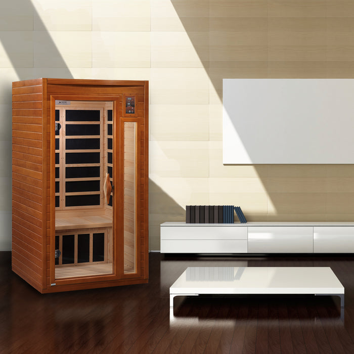 Golden Designs  "1-2 Person Ultra Low EMF Infrared Sauna - Dynamic Barcelona Elite"