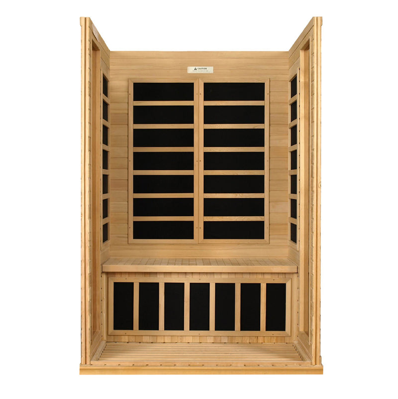 Golden Designs "2-Person Low EMF Infrared Sauna Dynamic Versailles"