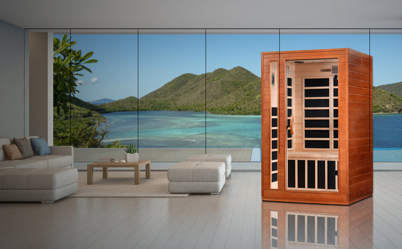 Golden Designs "2-Person Ultra Low EMF Infrared Sauna - Dynamic Cordoba Elite"