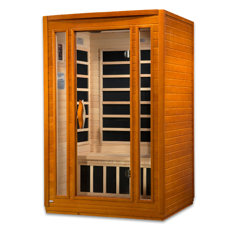 Golden Designs "2-Person Ultra Low EMF Infrared Sauna - Dynamic San Marino Elite"